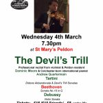 March event – ‘The Devil’s Trill’ – Last Call The Devils Trill - poster