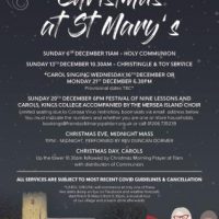 Christmas at St Mary’s – Poster Christmas at St Marys 2020 poster COMPRESSED
